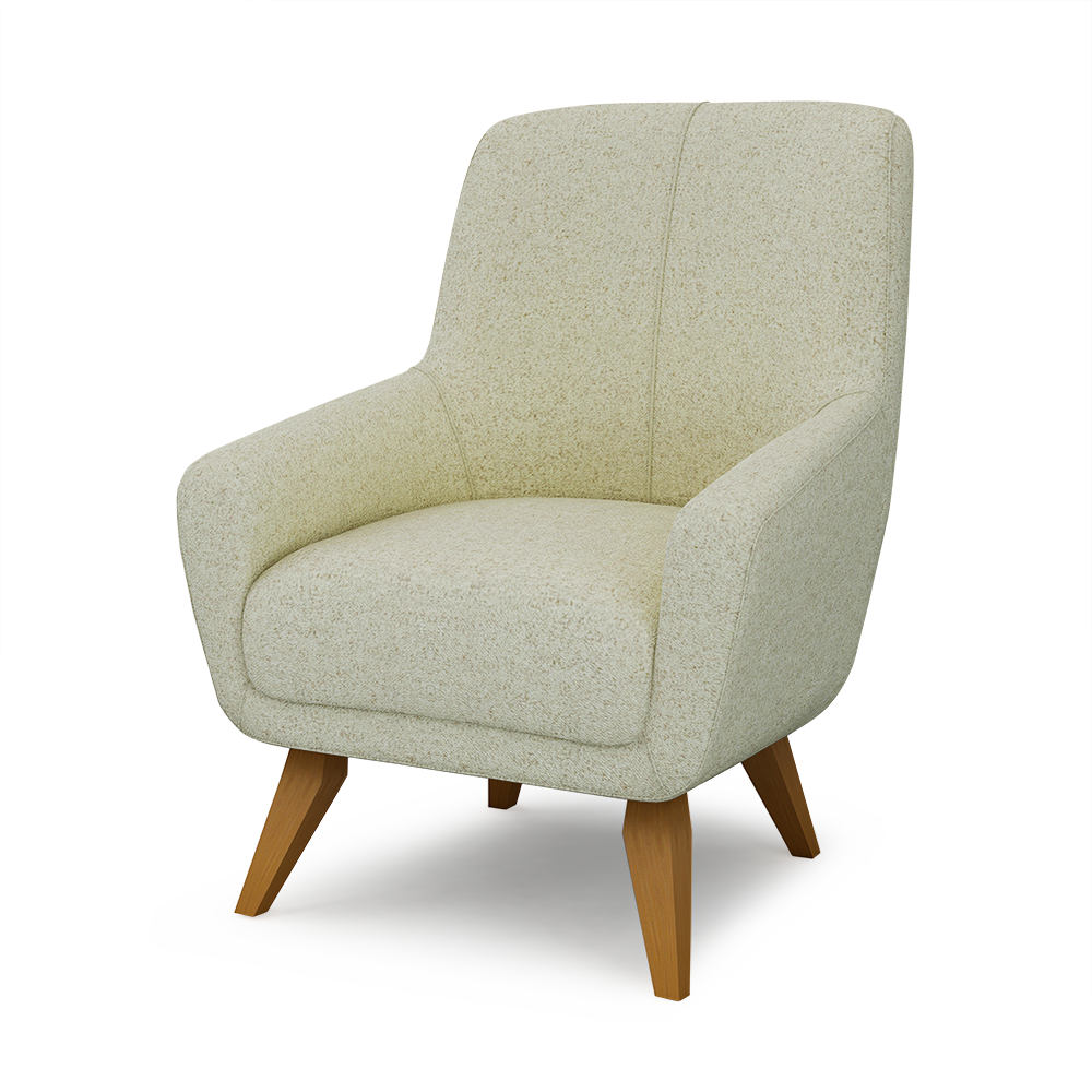 ICORR - Fabric / Leather Armchair