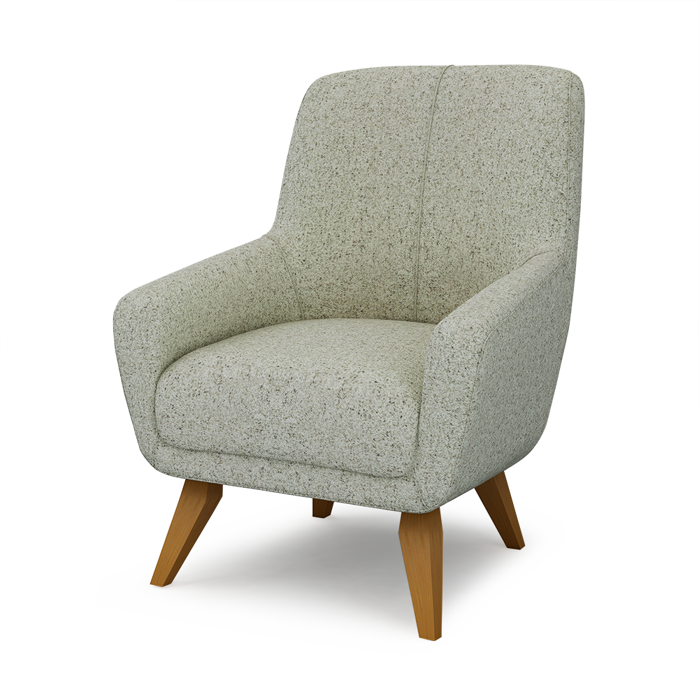 ICORR - Fabric / Leather Armchair
