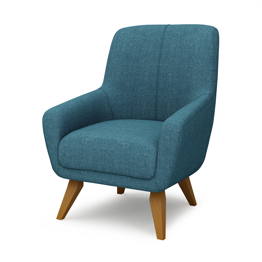 ICORR - Fabric / Leather Armchair