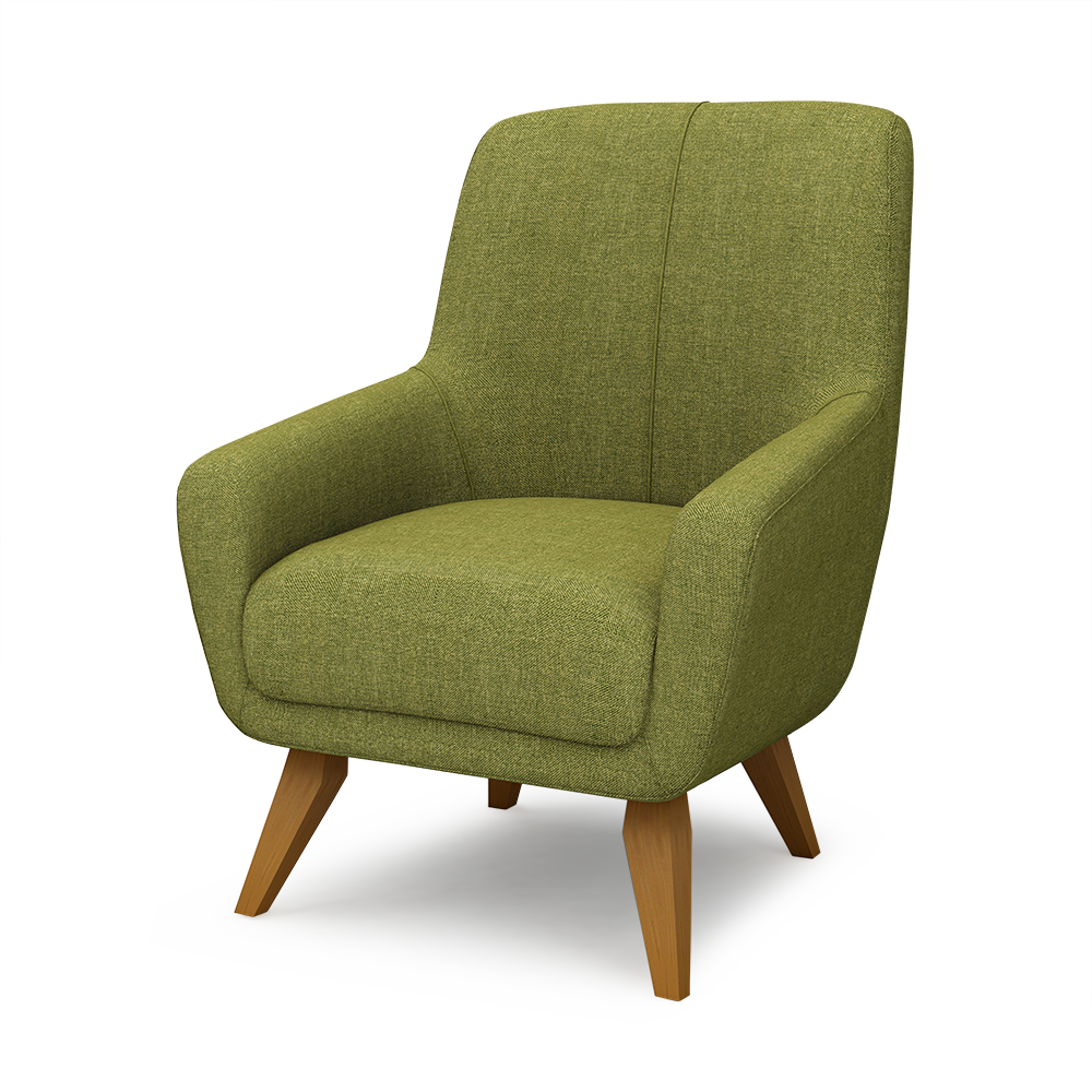 ICORR - Fabric / Leather Armchair
