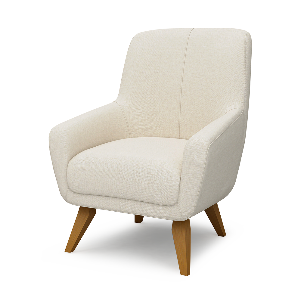ICORR - Fabric / Leather Armchair