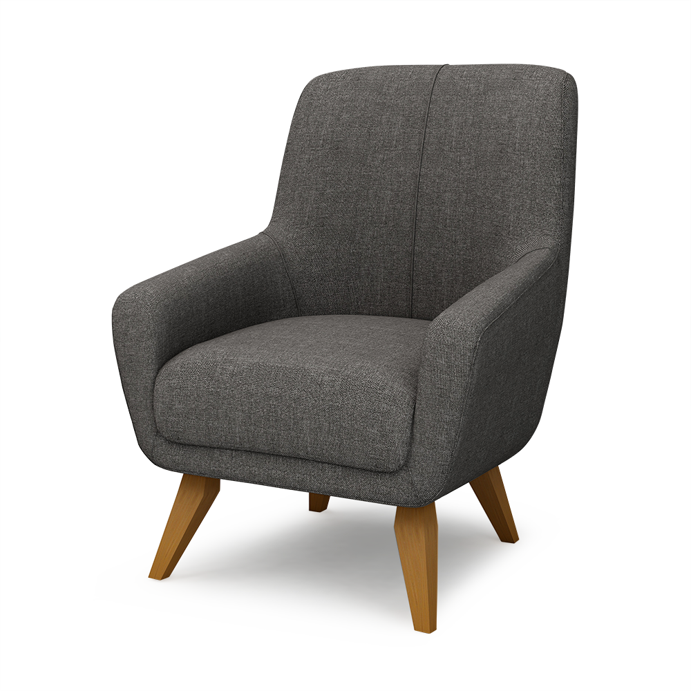ICORR - Fabric / Leather Armchair