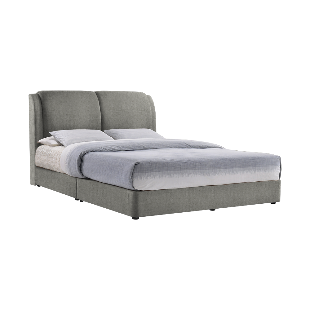 ALFRED - Mix & Match Divan Bed Frame (without drawer) - Single / Super Single / Queen / King