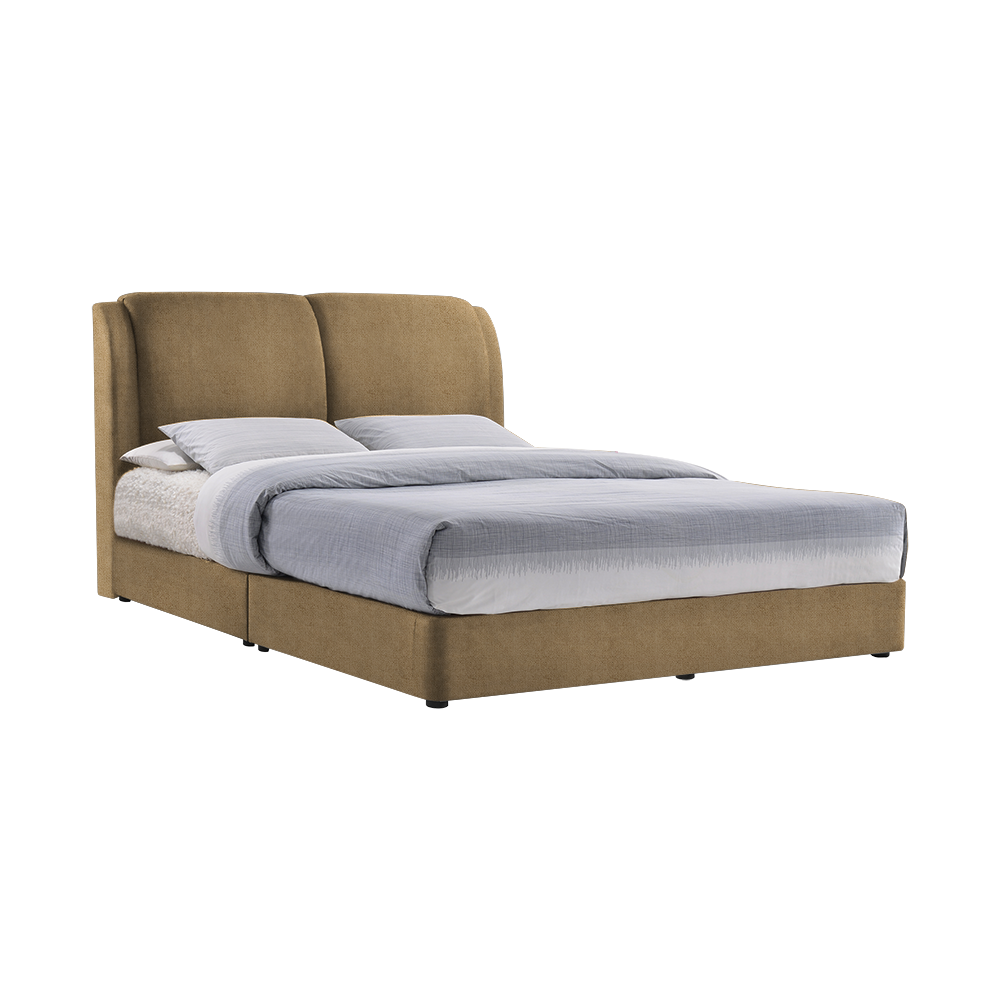 ALFRED - Mix & Match Divan Bed Frame (without drawer) - Single / Super Single / Queen / King