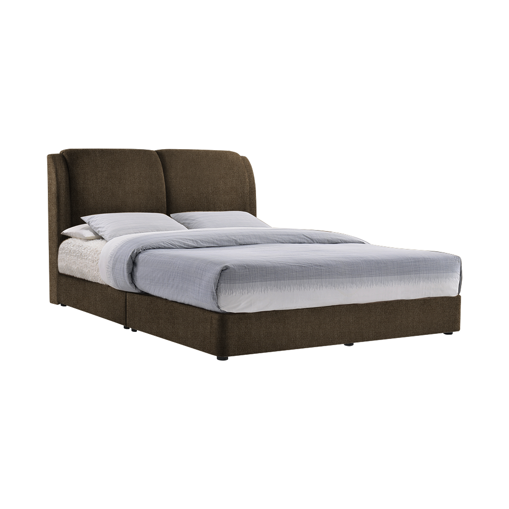 ALFRED - Mix & Match Divan Bed Frame (without drawer) - Single / Super Single / Queen / King