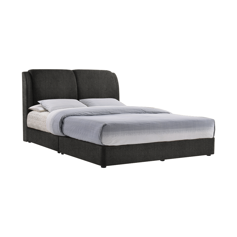 ALFRED - Mix & Match Divan Bed Frame (without drawer) - Single / Super Single / Queen / King