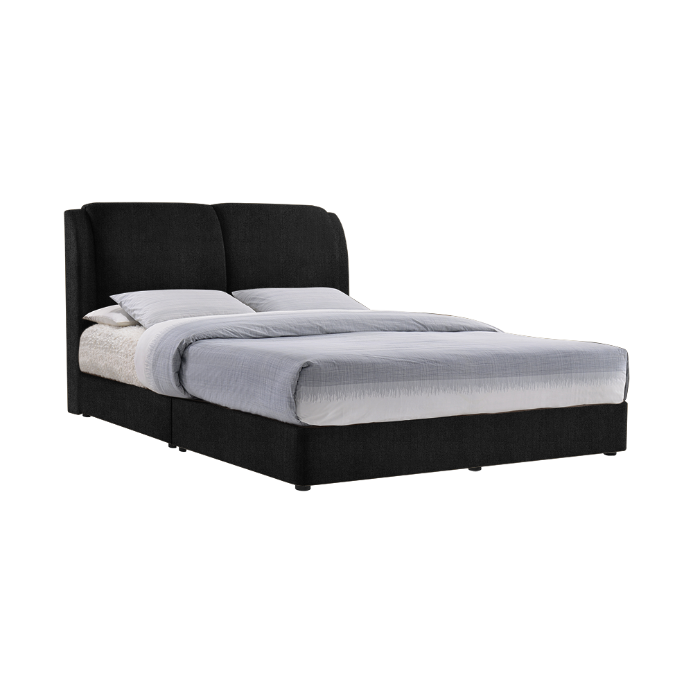 ALFRED - Mix & Match Divan Bed Frame (without drawer) - Single / Super Single / Queen / King