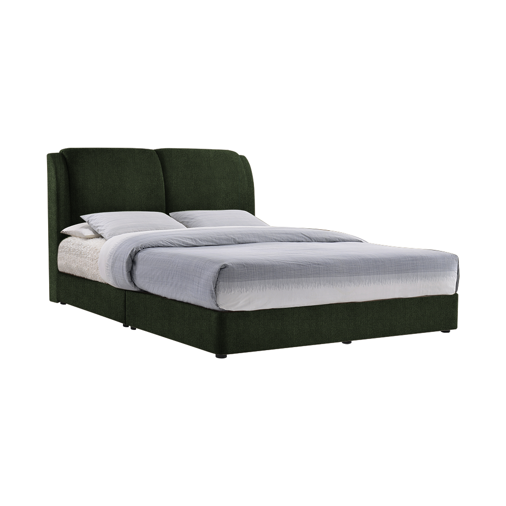 ALFRED - Mix & Match Divan Bed Frame (without drawer) - Single / Super Single / Queen / King