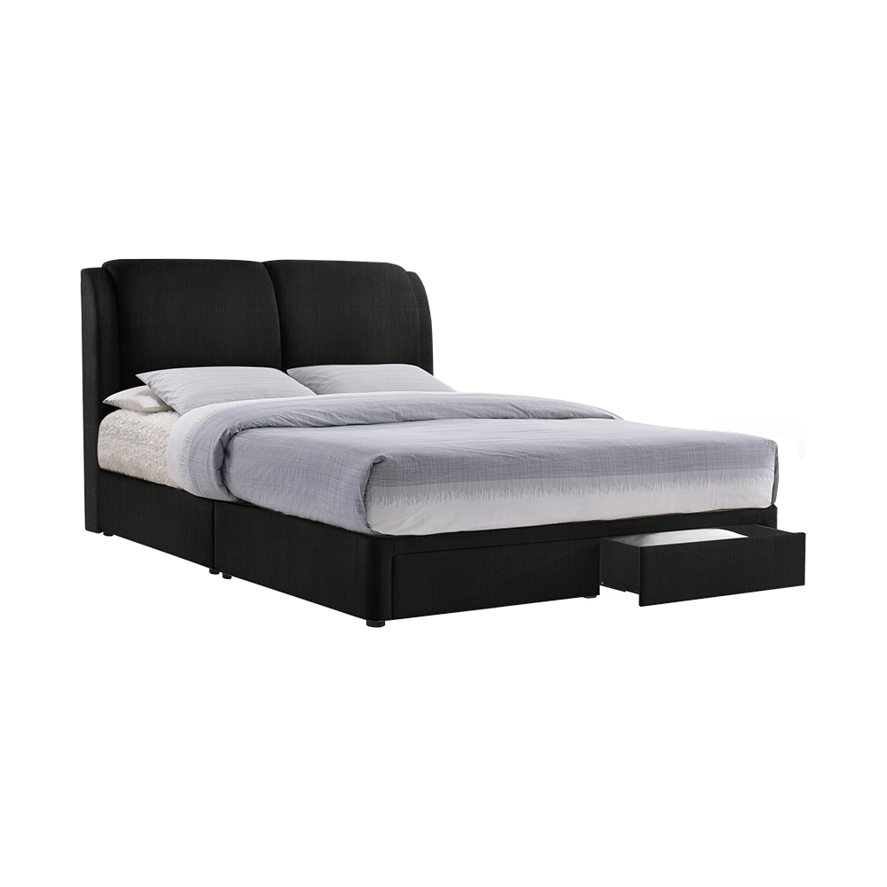 ALFRED - Mix & Match Divan Bed Frame (with drawer) - Single / Super Single / Queen / King