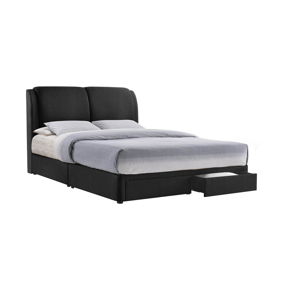 ALFRED - Mix & Match Divan Bed Frame (with drawer) - Single / Super Single / Queen / King