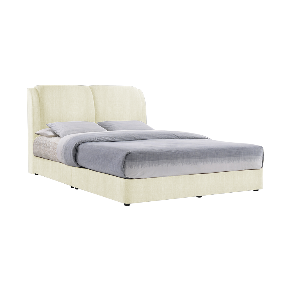 ALFRED - Mix & Match Divan Bed Frame (without drawer) - Single / Super Single / Queen / King