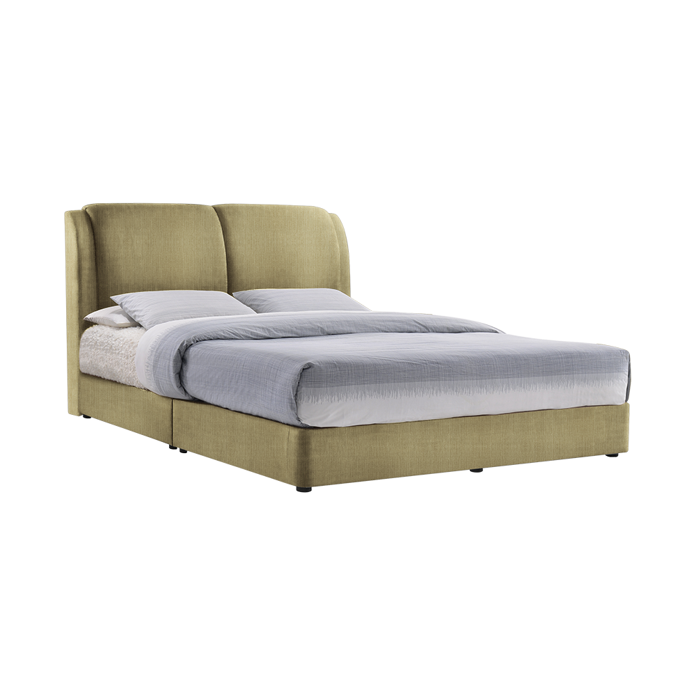 ALFRED - Mix & Match Divan Bed Frame (without drawer) - Single / Super Single / Queen / King
