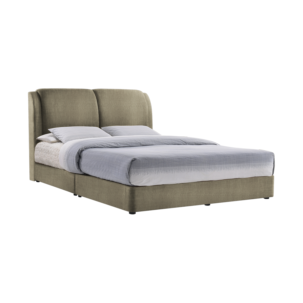 ALFRED - Mix & Match Divan Bed Frame (without drawer) - Single / Super Single / Queen / King