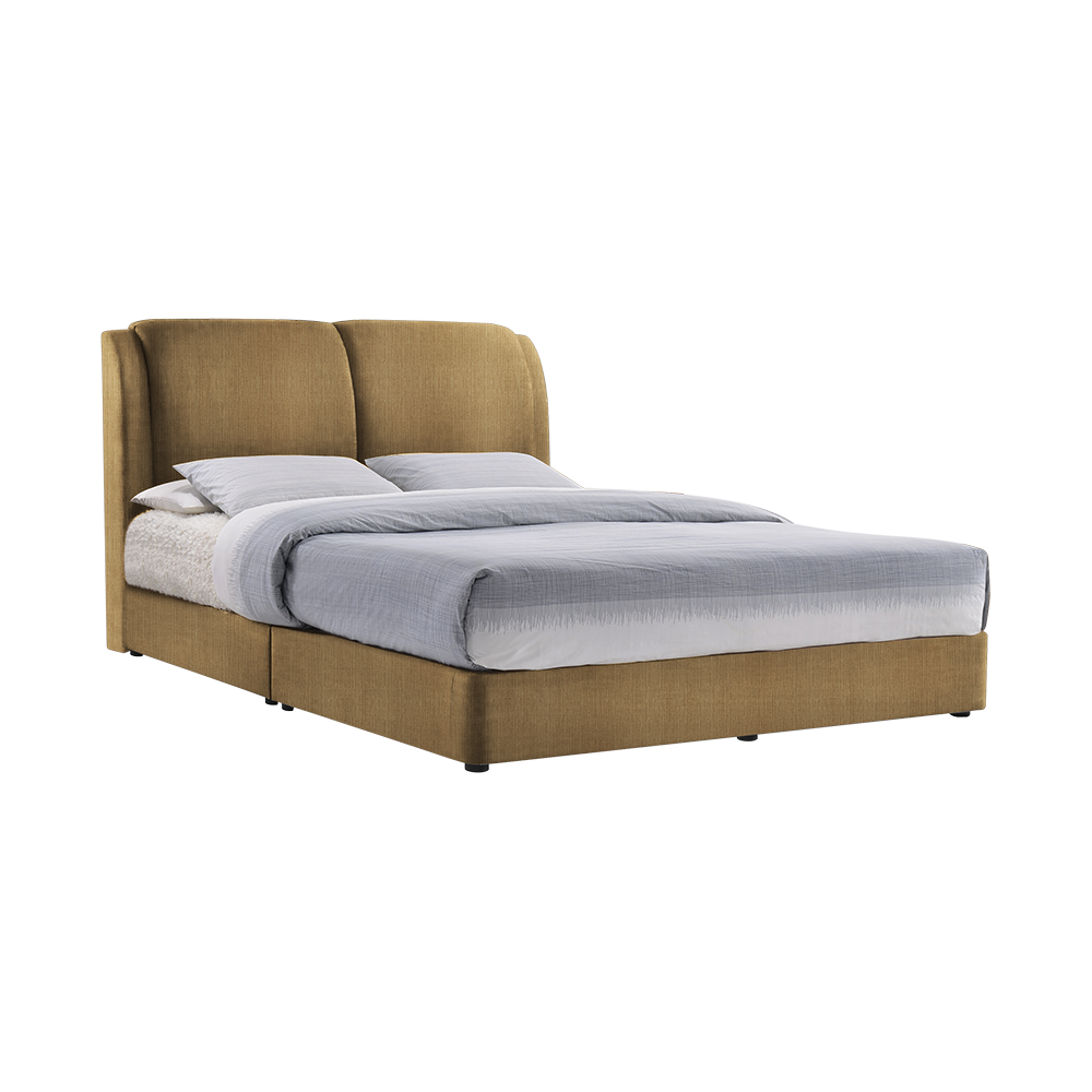 ALFRED - Mix & Match Divan Bed Frame (without drawer) - Single / Super Single / Queen / King