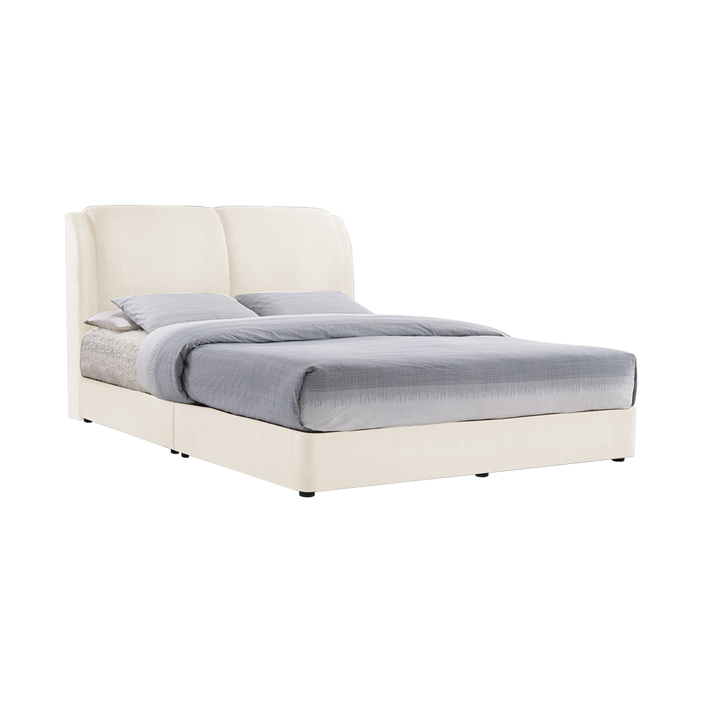 ALFRED - Mix & Match Divan Bed Frame (without drawer) - Single / Super Single / Queen / King