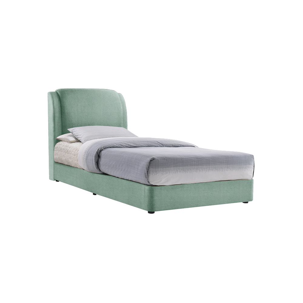 ALFRED - Mix & Match Divan Bed Frame (without drawer) - Single / Super Single / Queen / King