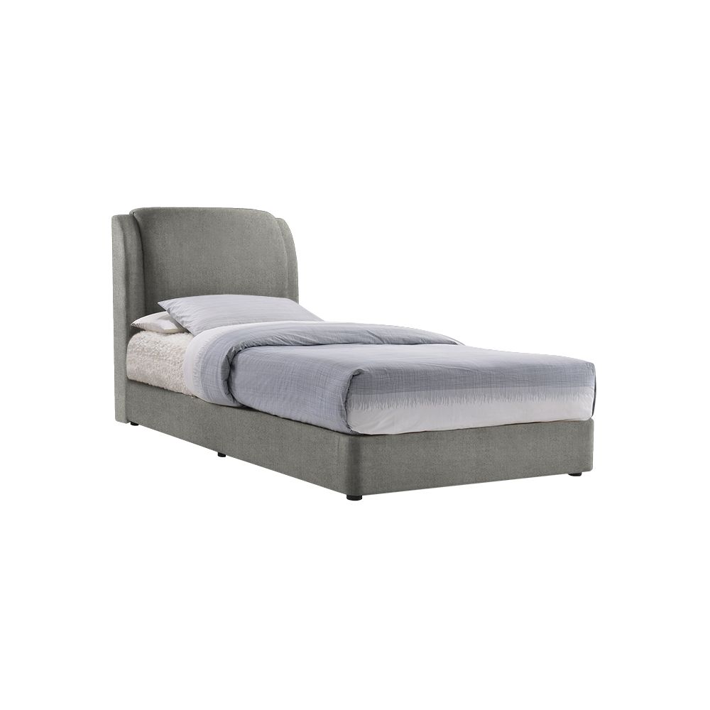 ALFRED - Mix & Match Divan Bed Frame (without drawer) - Single / Super Single / Queen / King