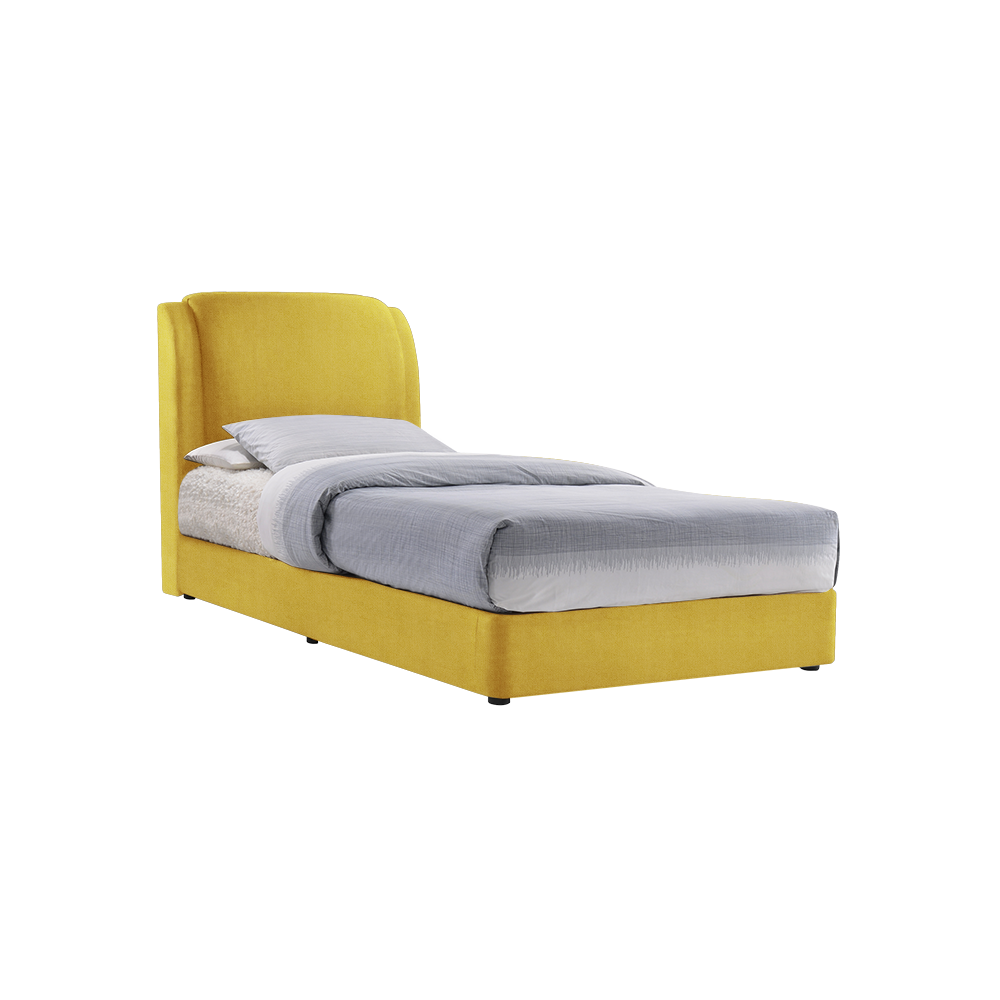 ALFRED - Mix & Match Divan Bed Frame (without drawer) - Single / Super Single / Queen / King