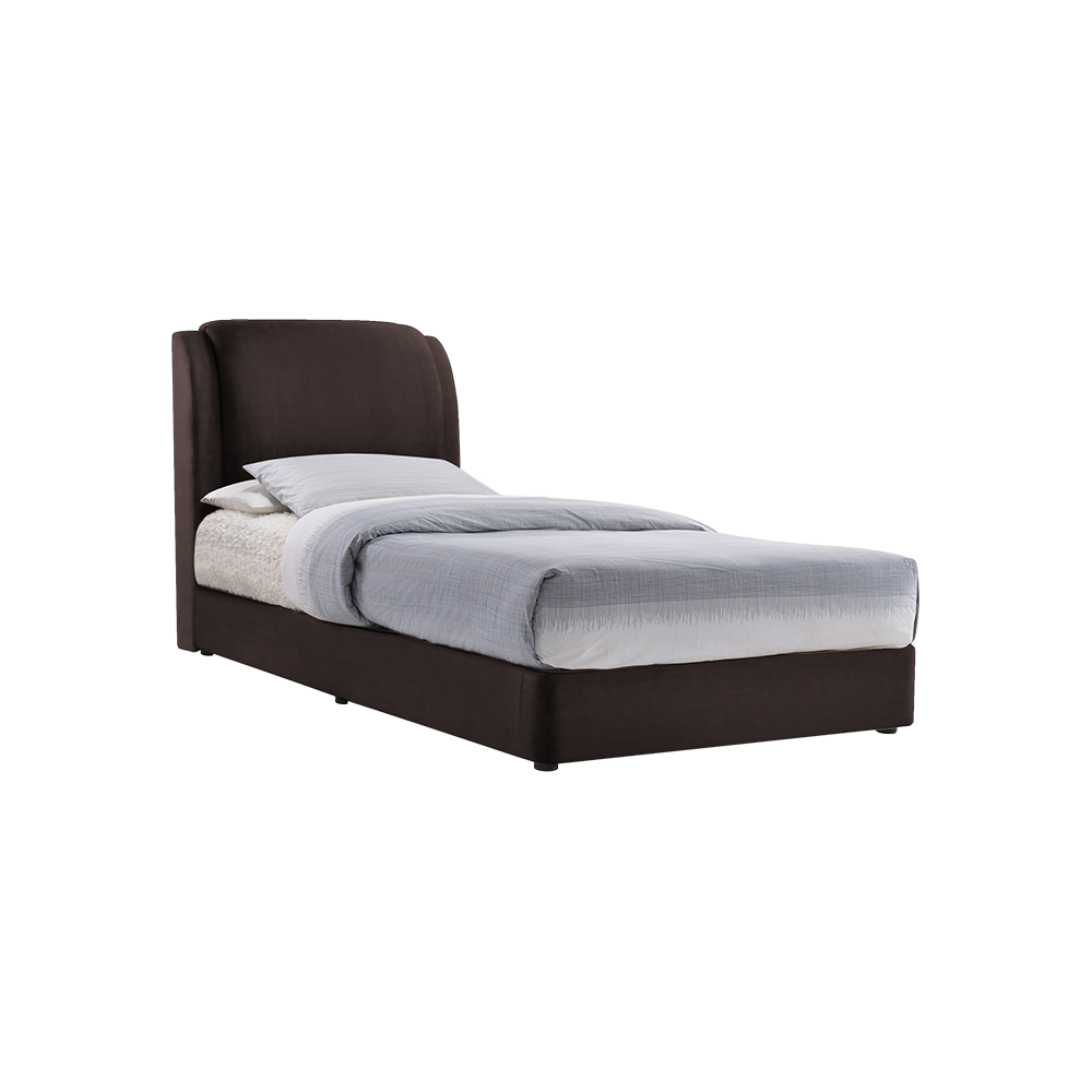 ALFRED - Mix & Match Divan Bed Frame (without drawer) - Single / Super Single / Queen / King