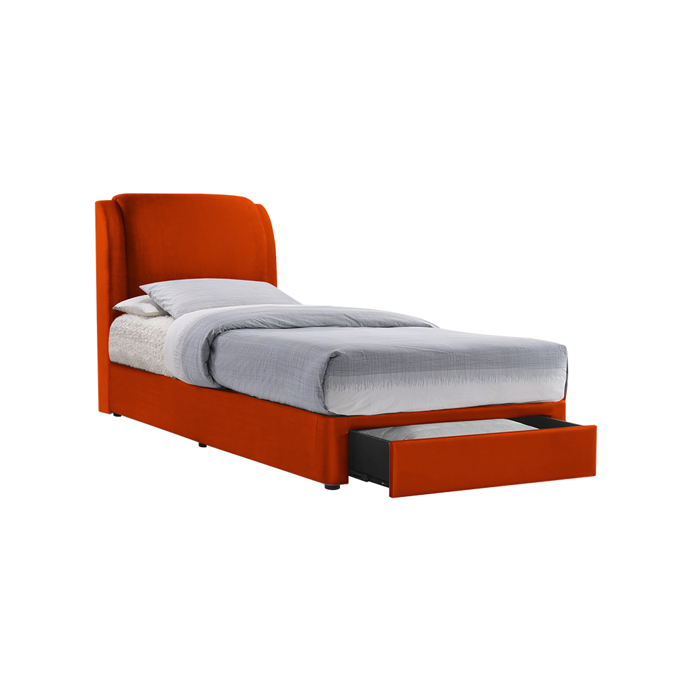 ALFRED - Mix & Match Divan Bed Frame (with drawer) - Single / Super Single / Queen / King