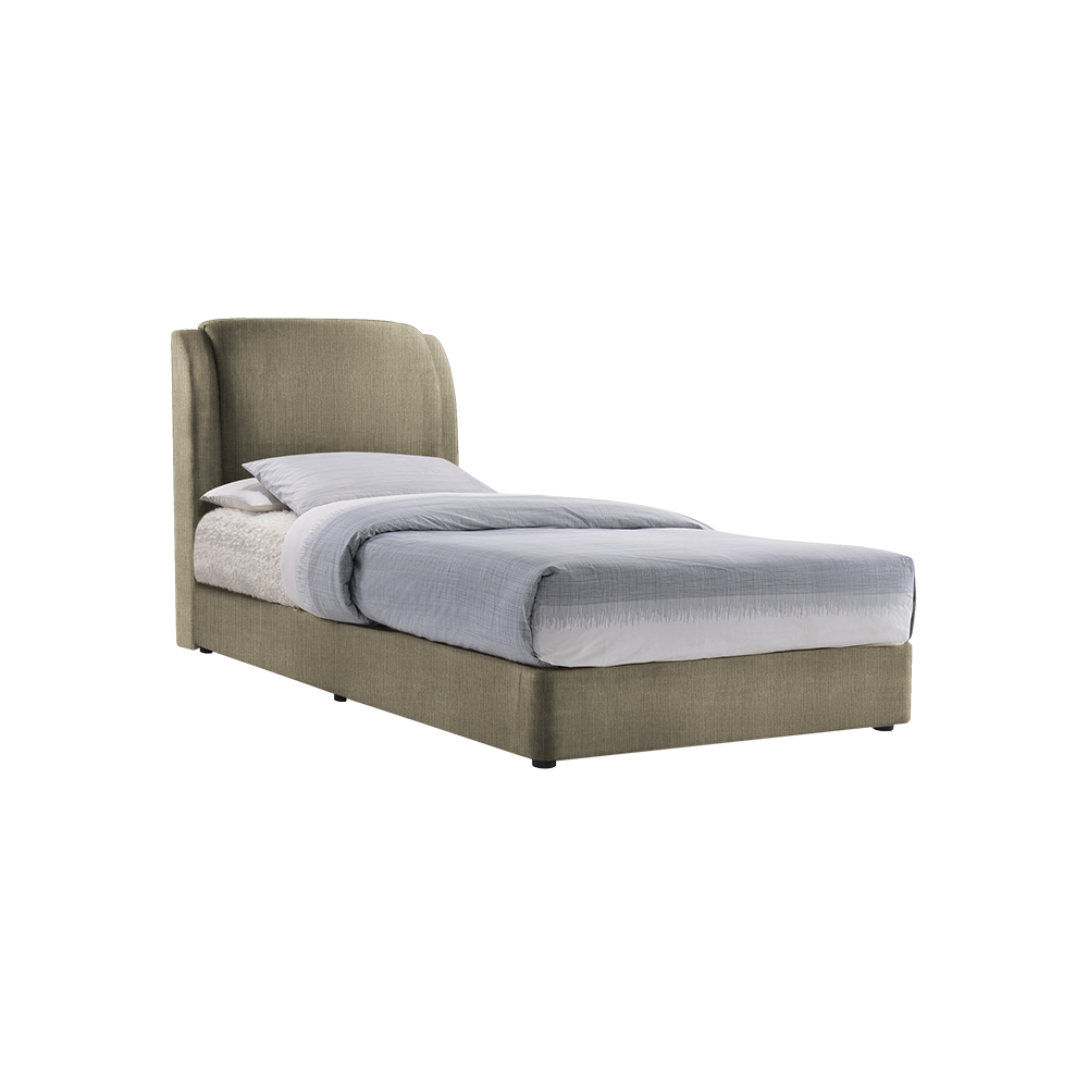 ALFRED - Mix & Match Divan Bed Frame (without drawer) - Single / Super Single / Queen / King