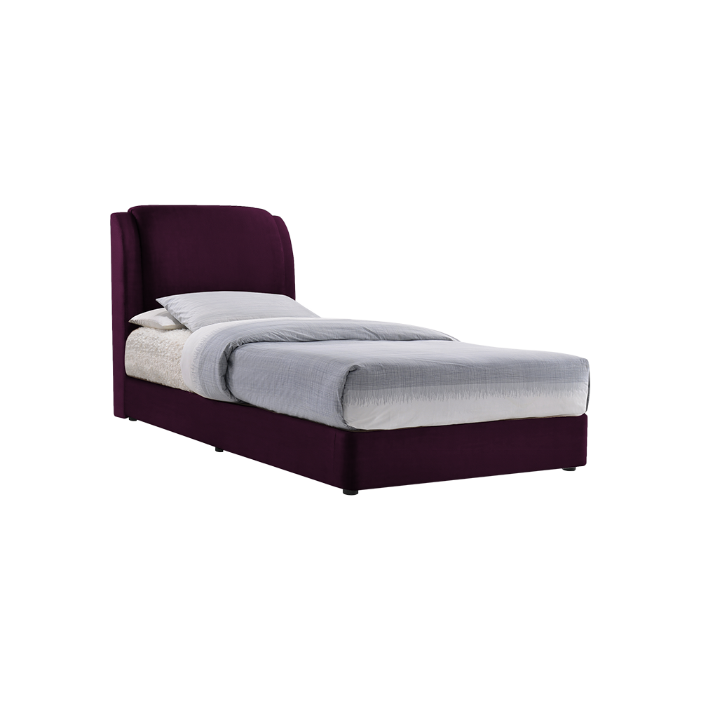 ALFRED - Mix & Match Divan Bed Frame (without drawer) - Single / Super Single / Queen / King