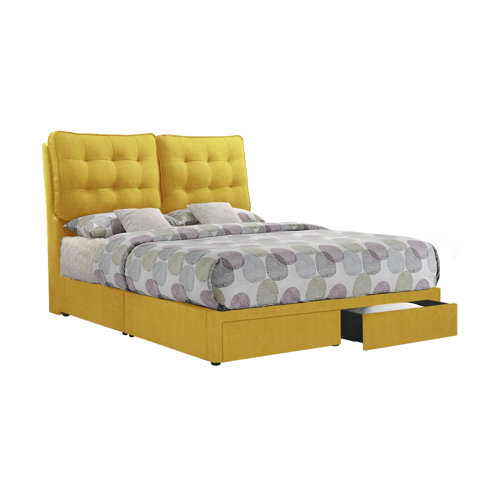 AMANDA - Mix & Match Divan Bed Frame (with drawer) - Queen / King