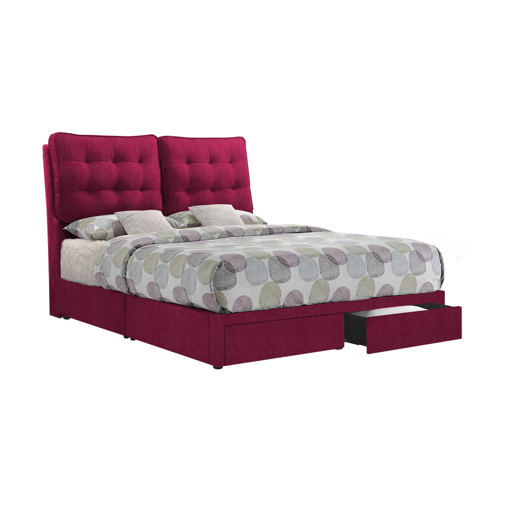 AMANDA - Mix & Match Divan Bed Frame (with drawer) - Queen / King
