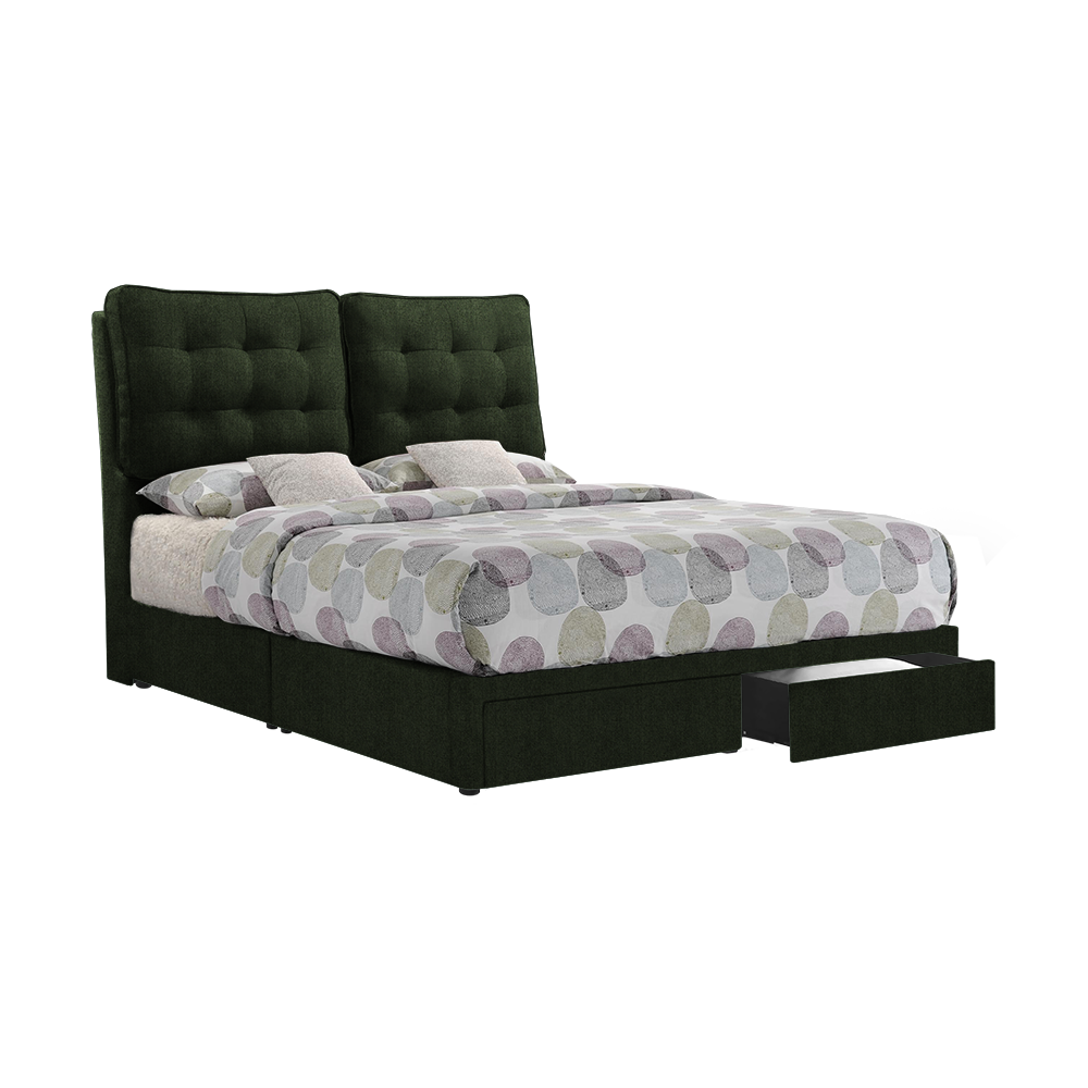 AMANDA - Mix & Match Divan Bed Frame (with drawer) - Queen / King