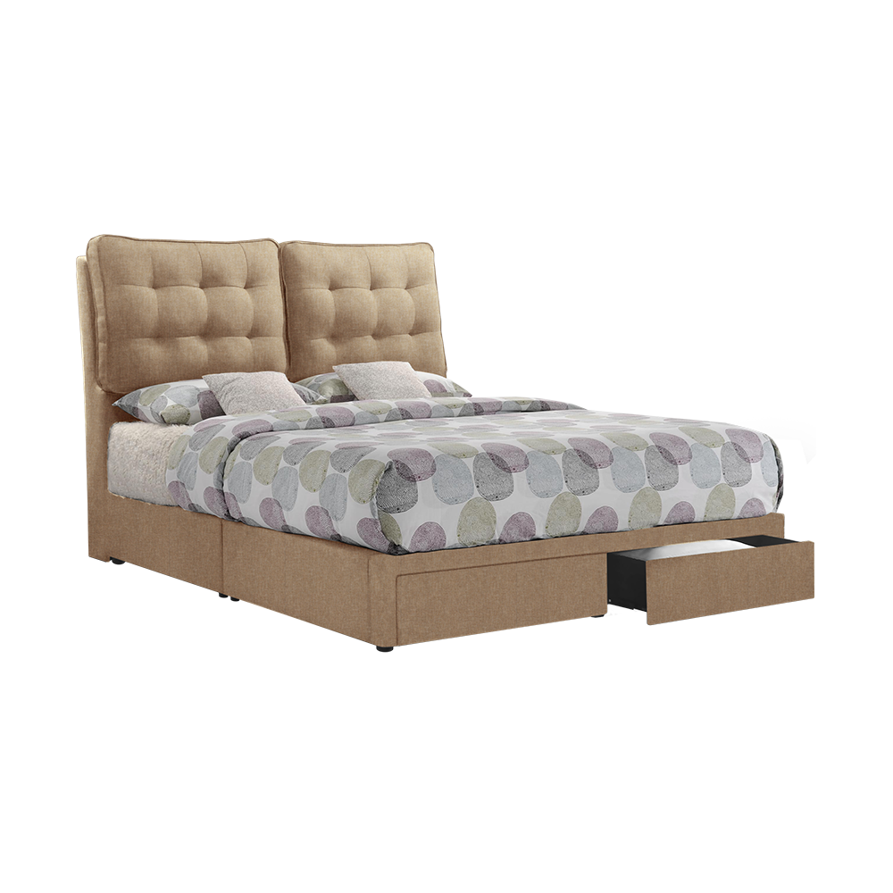 AMANDA - Mix & Match Divan Bed Frame (with drawer) - Queen / King