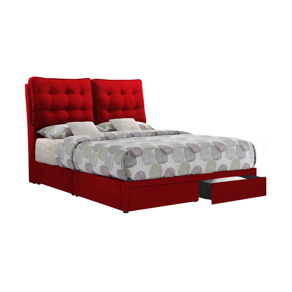 AMANDA - Mix & Match Divan Bed Frame (with drawer) - Queen / King