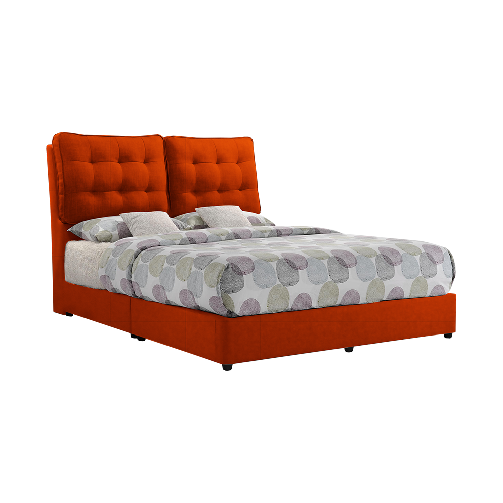 AMANDA - Mix & Match Divan Bed Frame (without drawer) - Queen / King