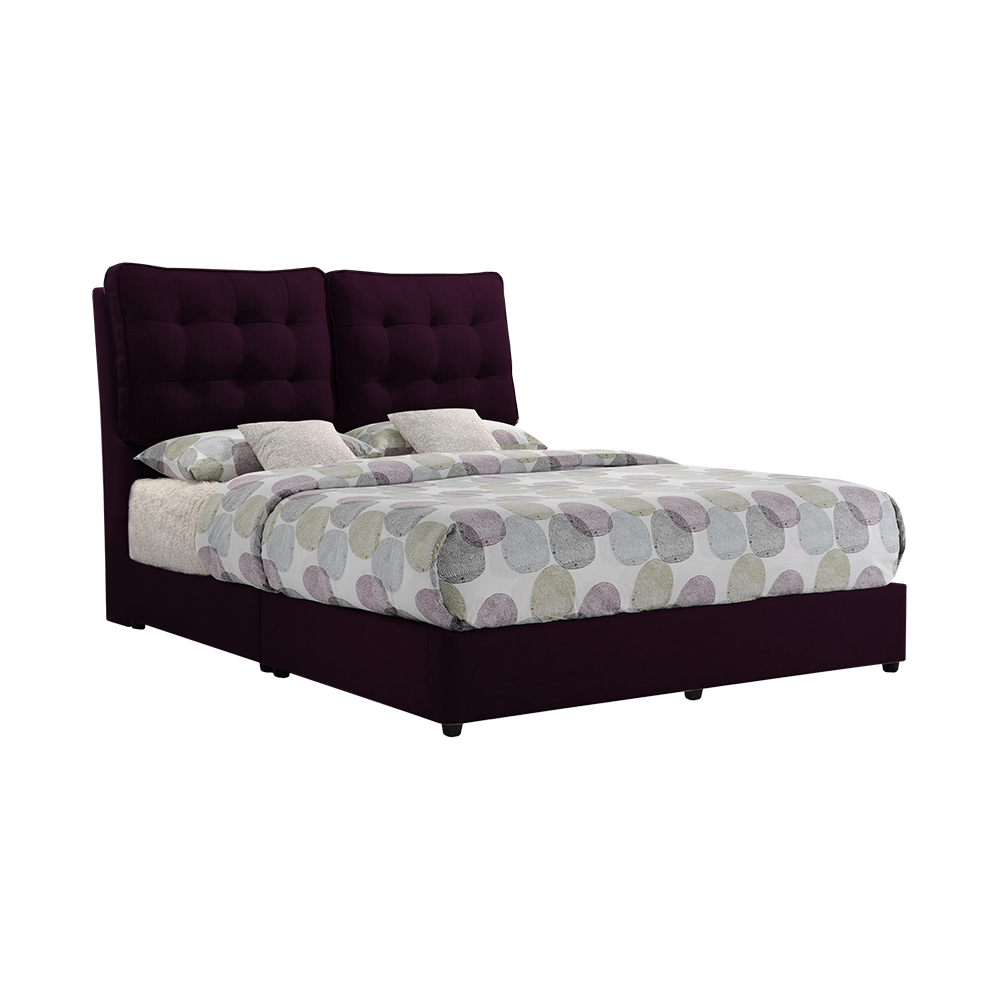 AMANDA - Mix & Match Divan Bed Frame (without drawer) - Queen / King