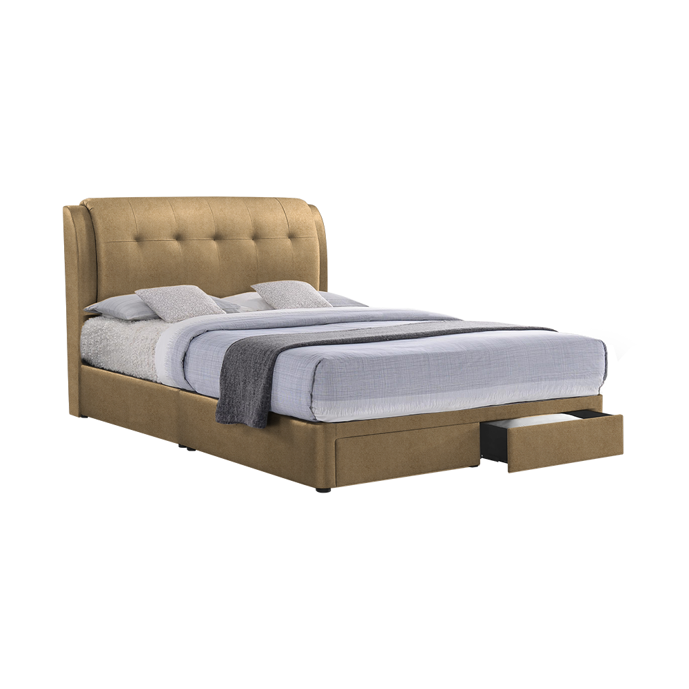 BENTLEY - Mix & Match Divan Bed Frame (with drawer) - Single / Super Single / Queen / King