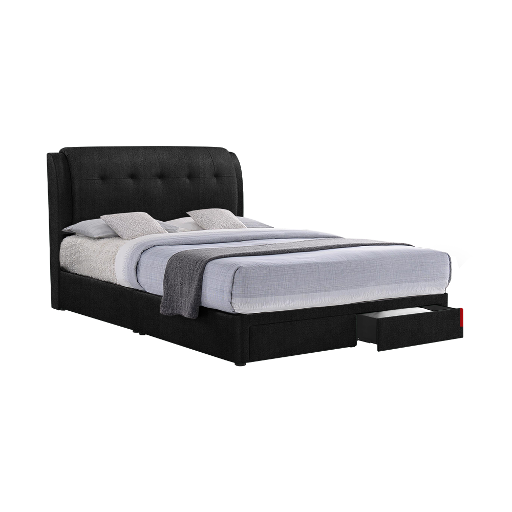 BENTLEY - Mix & Match Divan Bed Frame (with drawer) - Single / Super Single / Queen / King