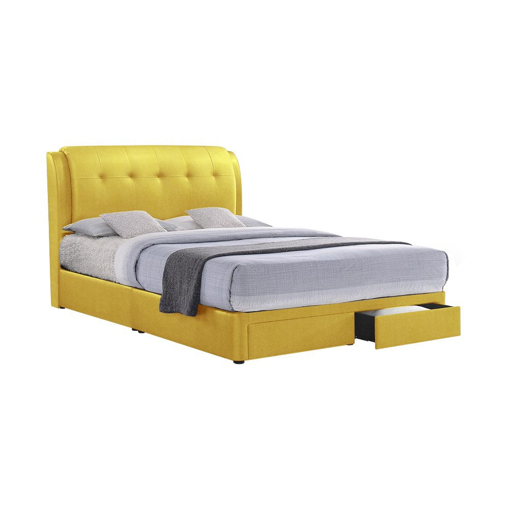 BENTLEY - Mix & Match Divan Bed Frame (with drawer) - Single / Super Single / Queen / King