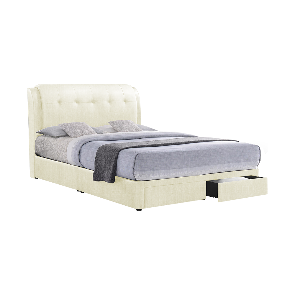 BENTLEY - Mix & Match Divan Bed Frame (with drawer) - Single / Super Single / Queen / King