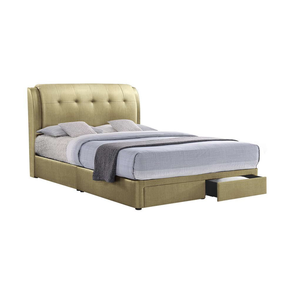 BENTLEY - Mix & Match Divan Bed Frame (with drawer) - Single / Super Single / Queen / King