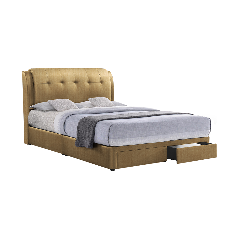 BENTLEY - Mix & Match Divan Bed Frame (with drawer) - Single / Super Single / Queen / King