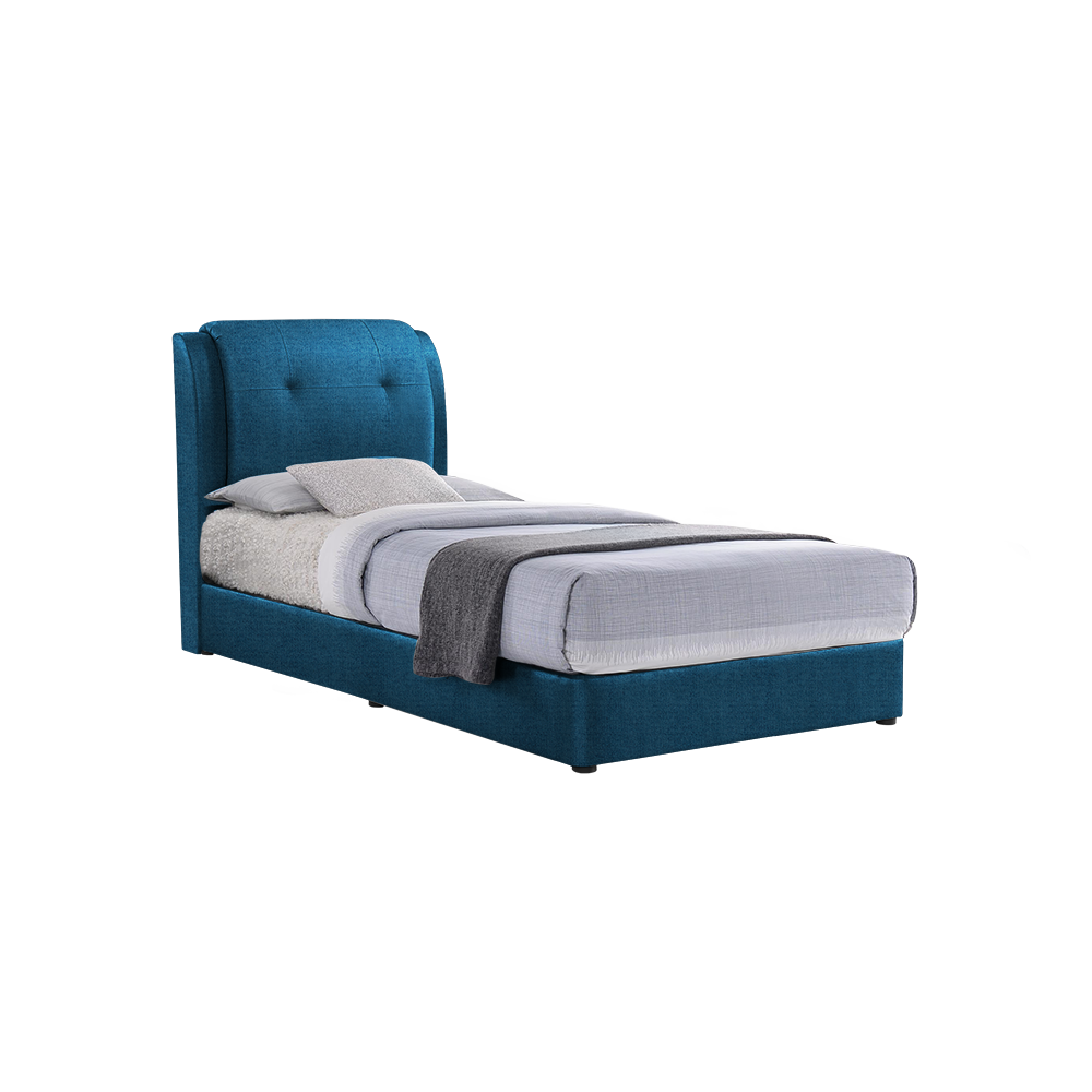 BENTLEY - Mix & Match Divan Bed Frame (without drawer) - Single / Super Single / Queen / King