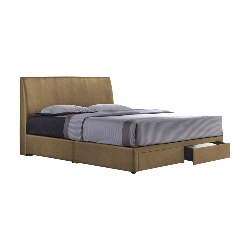 CAIRO - Mix & Match Divan Bed Frame (with drawer) - Single / Super Single / Queen / King