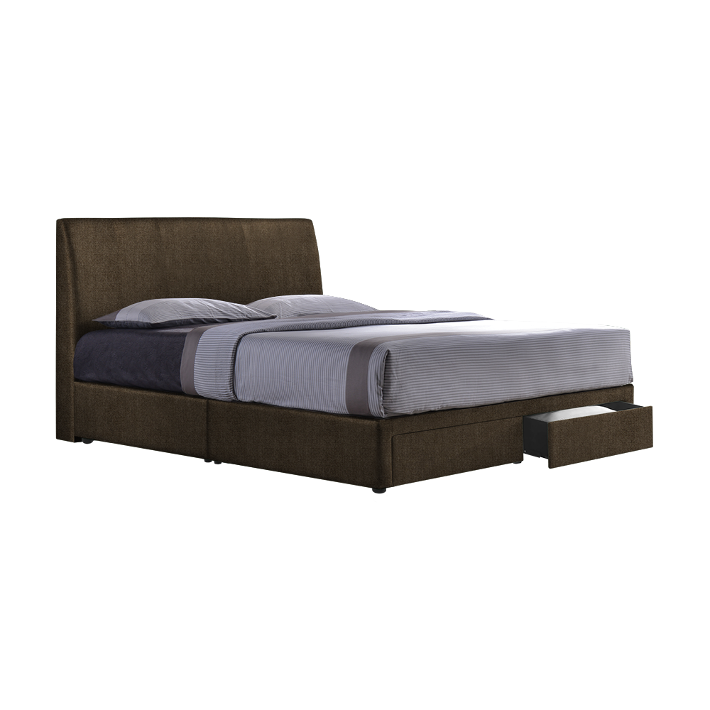 CAIRO - Mix & Match Divan Bed Frame (with drawer) - Single / Super Single / Queen / King
