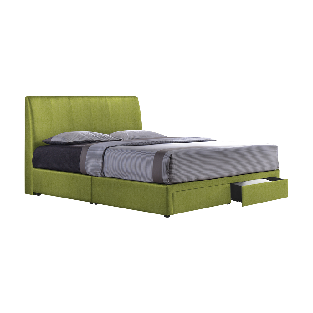 CAIRO - Mix & Match Divan Bed Frame (with drawer) - Single / Super Single / Queen / King