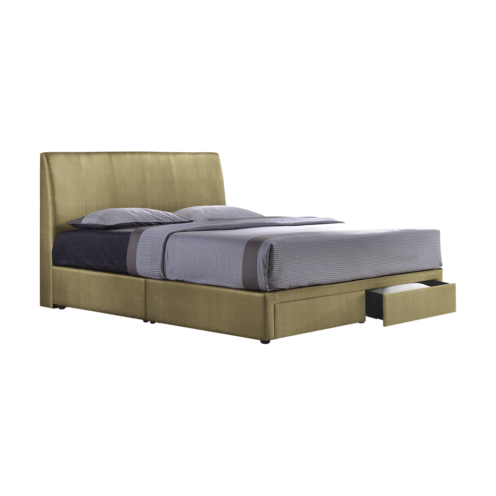 CAIRO - Mix & Match Divan Bed Frame (with drawer) - Single / Super Single / Queen / King