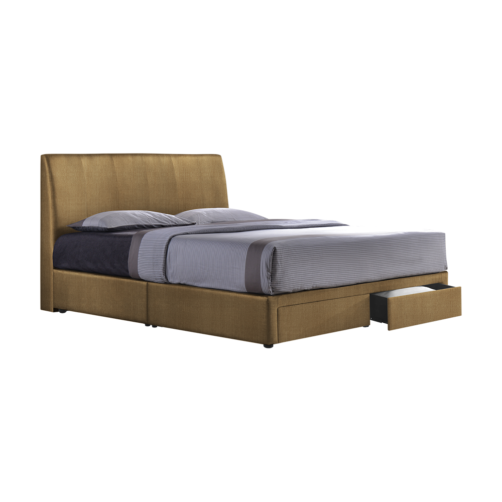CAIRO - Mix & Match Divan Bed Frame (with drawer) - Single / Super Single / Queen / King