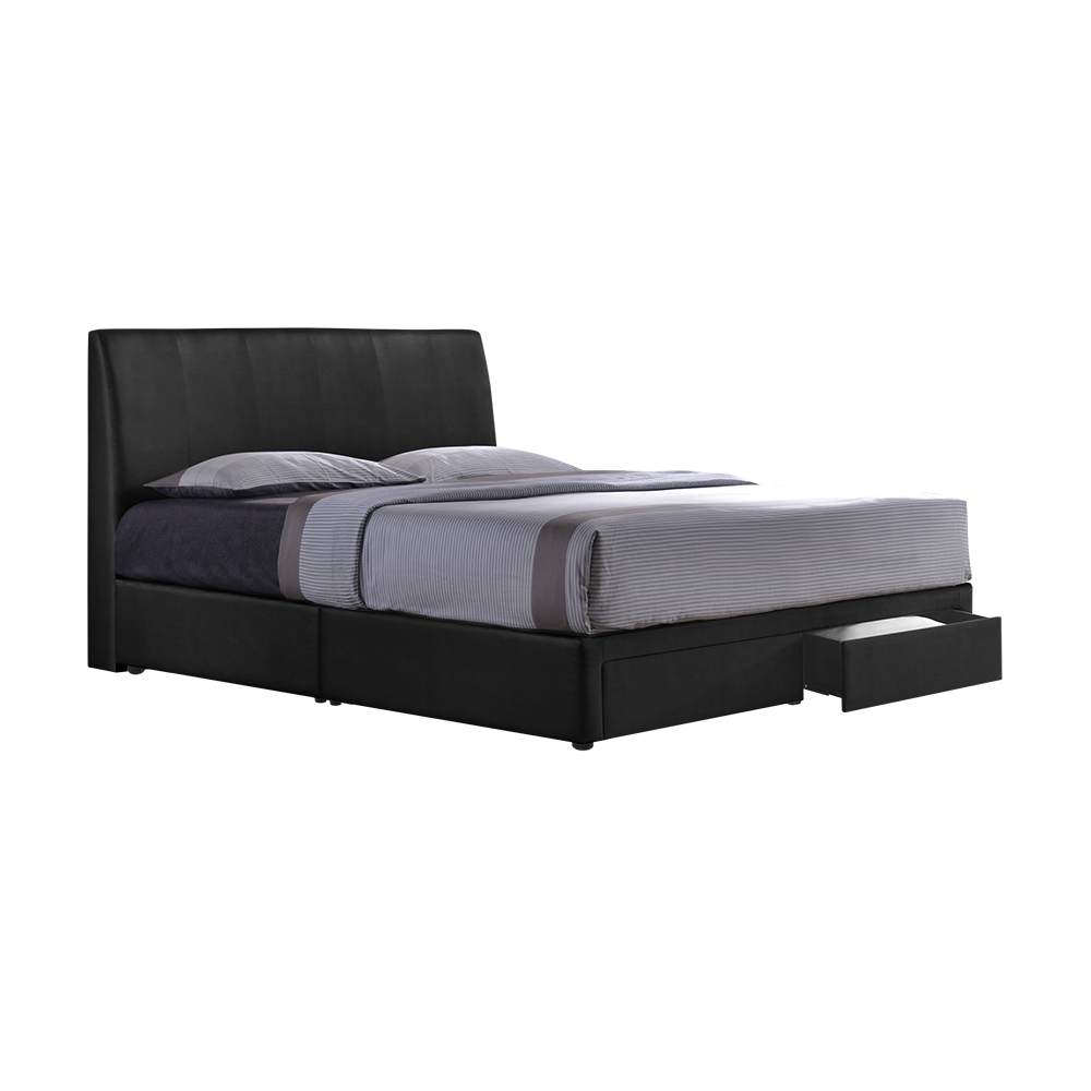 CAIRO - Mix & Match Divan Bed Frame (with drawer) - Single / Super Single / Queen / King