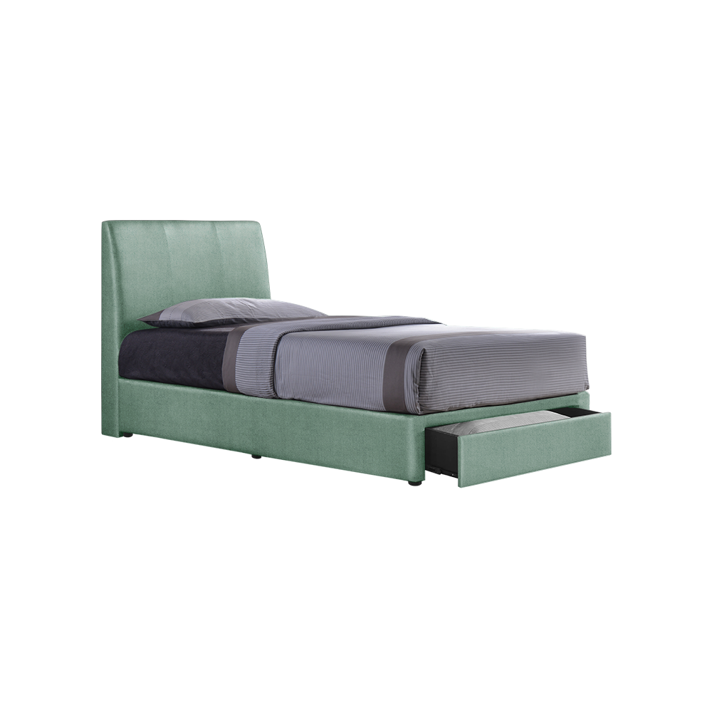 CAIRO - Mix & Match Divan Bed Frame (with drawer) - Single / Super Single / Queen / King