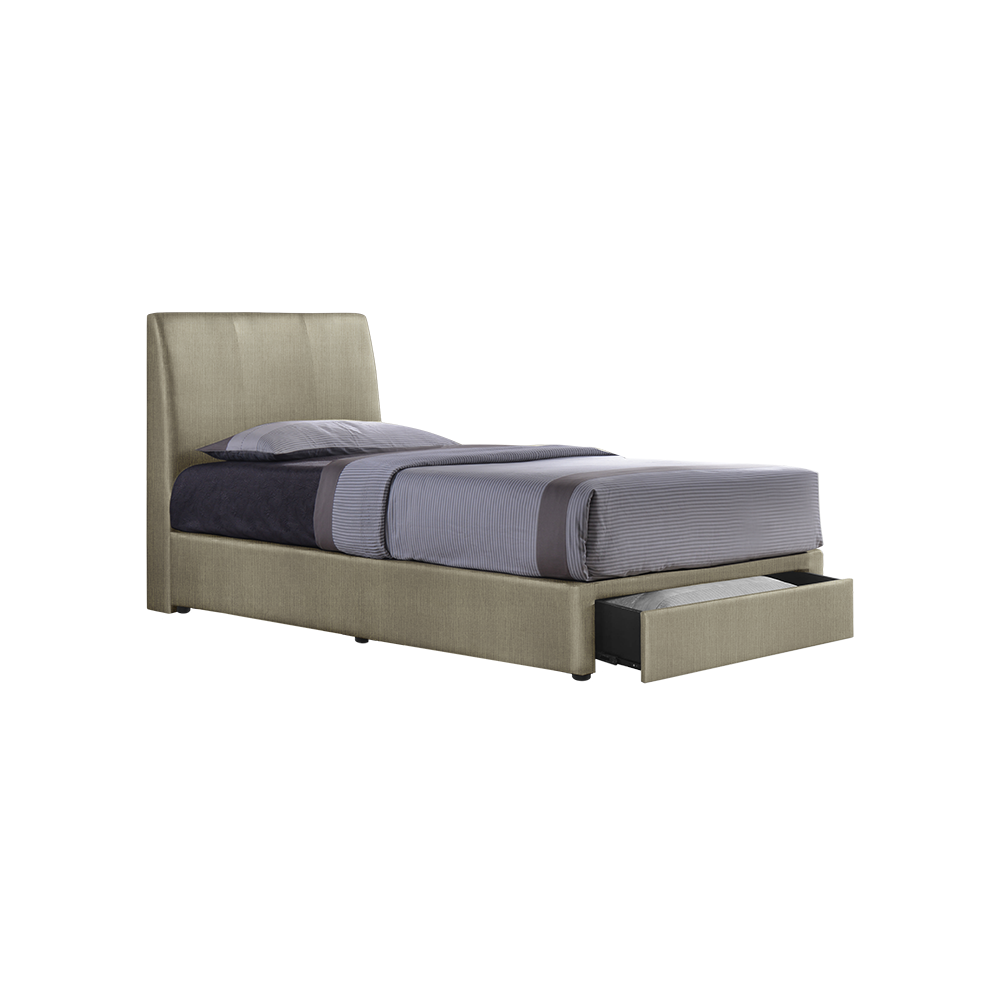 CAIRO - Mix & Match Divan Bed Frame (with drawer) - Single / Super Single / Queen / King