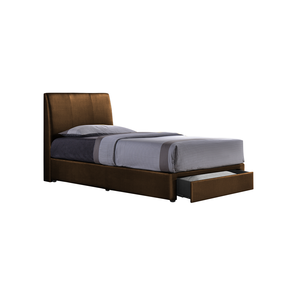 CAIRO - Mix & Match Divan Bed Frame (with drawer) - Single / Super Single / Queen / King