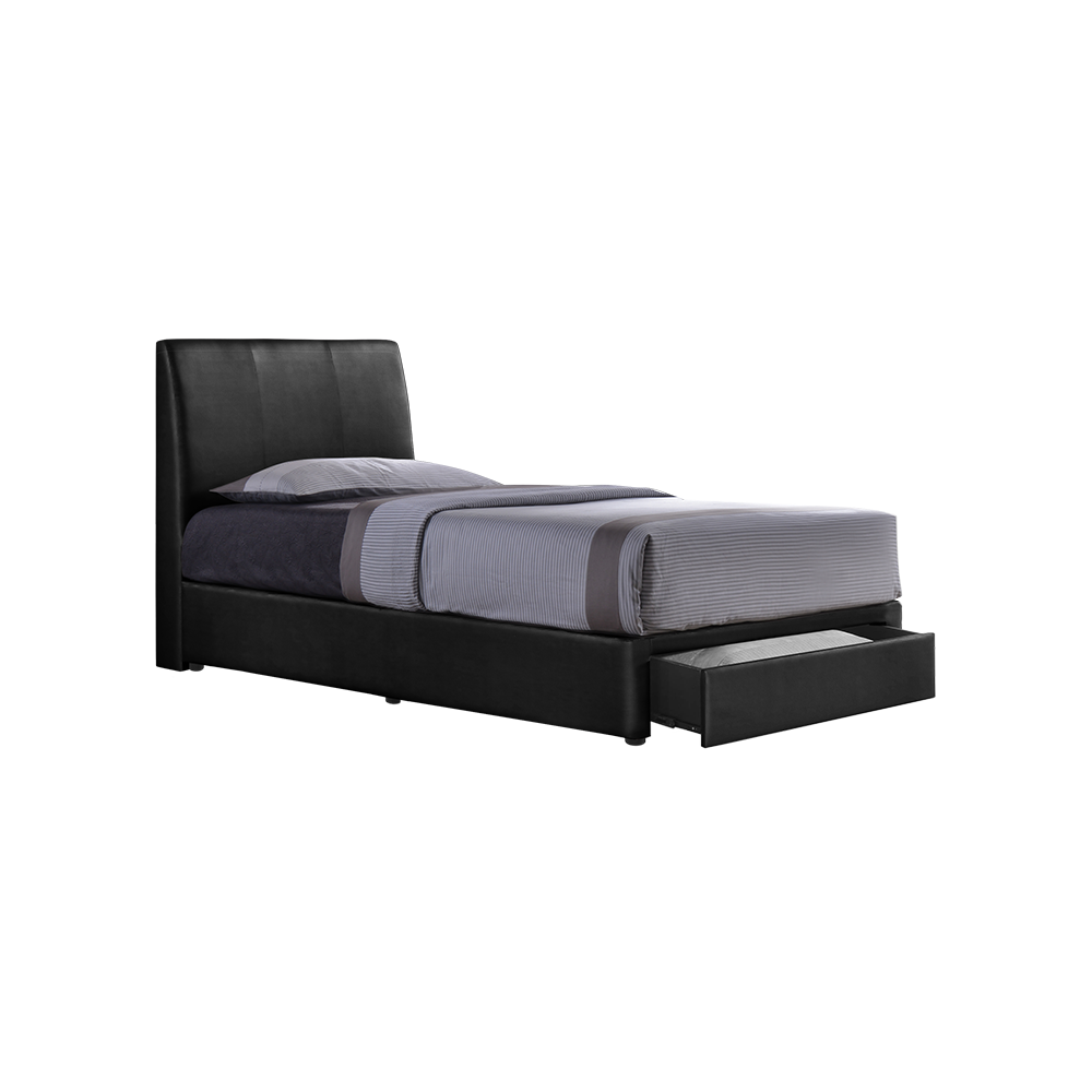 CAIRO - Mix & Match Divan Bed Frame (with drawer) - Single / Super Single / Queen / King